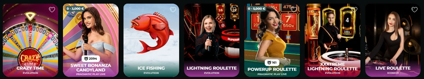 Honeybetz Live-Casino